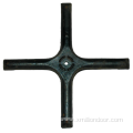 Ornamental forged iron parts